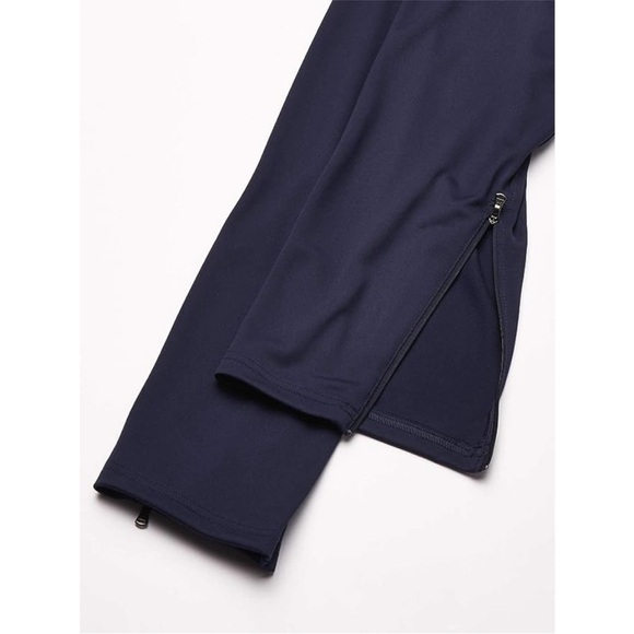 Under Armour Rival Knit Training Pants Warm-Up Tapered Zipper Ankle - Blue - XS - Picture 4 of 7